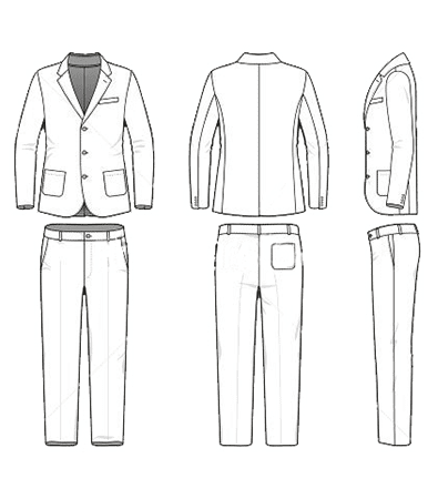 Suit Size Charts  Custom Jeans  Suits  Leather