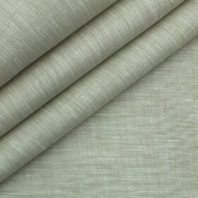 Linen Club Oyster Beige 60 LEA 100% Pure Linen Kurta Fabric