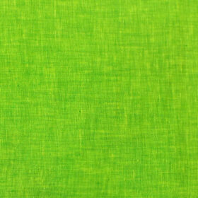 Cadini by Siyaram's Bright Green 60 LEA 100% Pure Linen Shirt Fabric
