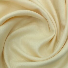 Nemesis ButterMilk Beige 100% Pure Linen Kurta Fabric