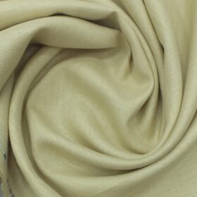 Nemesis Oat Beige 100% Pure Linen Kurta Fabric