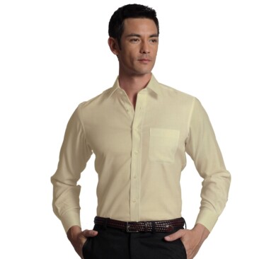 Nemesis ButterMilk Beige 100% Pure Linen Shirt Fabric
