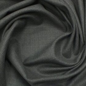 Raymond Men's Dark Grey Structured Poly Viscose Trouser Fabric (Unstitched - 1.25 Mtr)