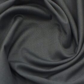 Solino Men's Dark Grey Giza Cotton Oxford Weave Shirt Fabric