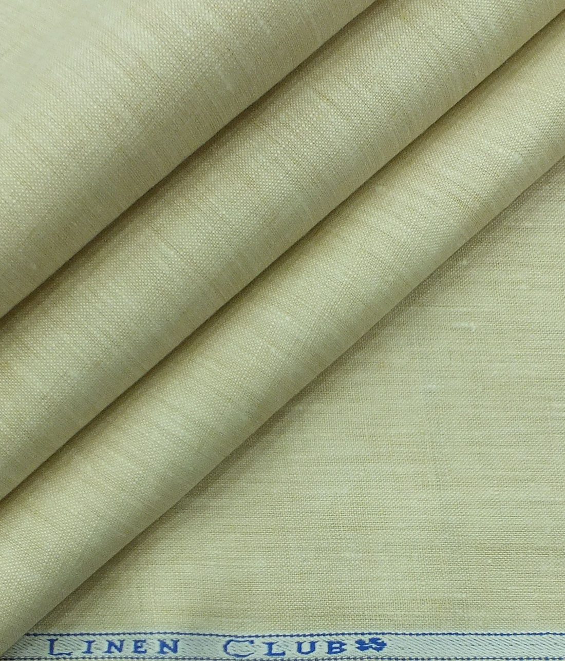 Birla Century White 100 Pure Linen 40 LEA Unstitched Trouser Fabric