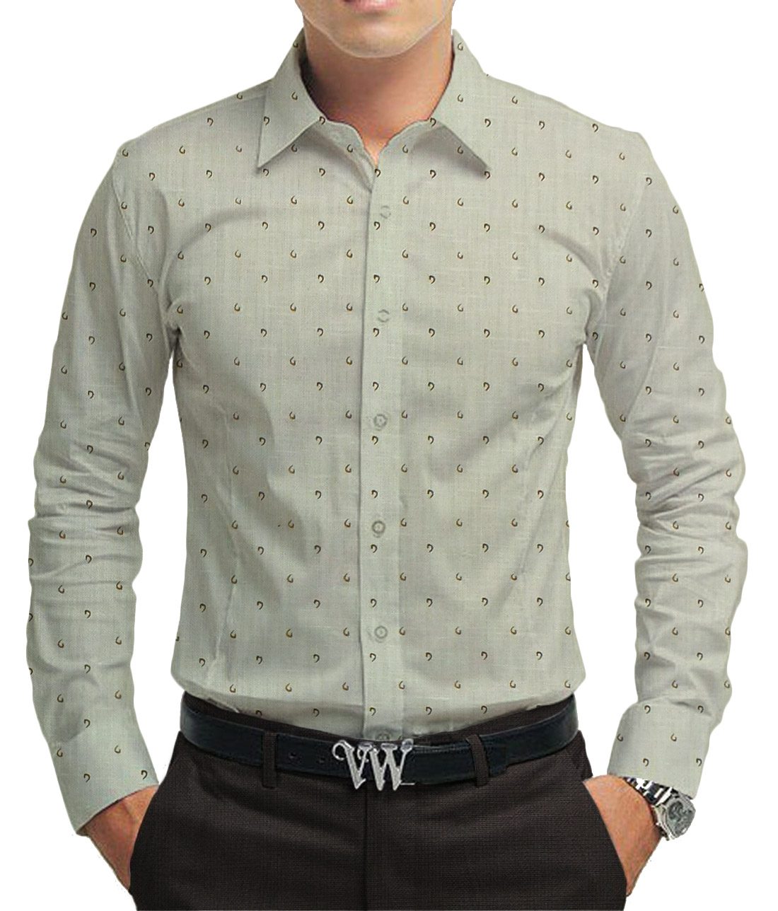 Buy online Mens Solids Formal Shirt from shirts for Men by Deshbandhu Khadi  for ₹299 at 67% off | 2024 Limeroad.com