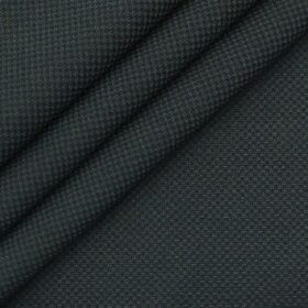 Don & Julio (D & J) Dark Sea Green Structured Premium Party Wear Three Piece Unstitched Suit Length Fabric (Unstitched - 3.75 Mtr)