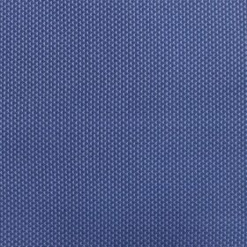 J.hampstead by Siyaram's Bright Blue 100% 3 Ply Giza Cotton Jaquard Structured Trouser Fabric (Unstitched - 1.30 Mtr)