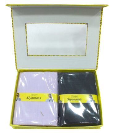 Siyaram's Premium Gift Pack of Unstitched Shirt & Trouser Fabric (Pack of 1) - Image 2