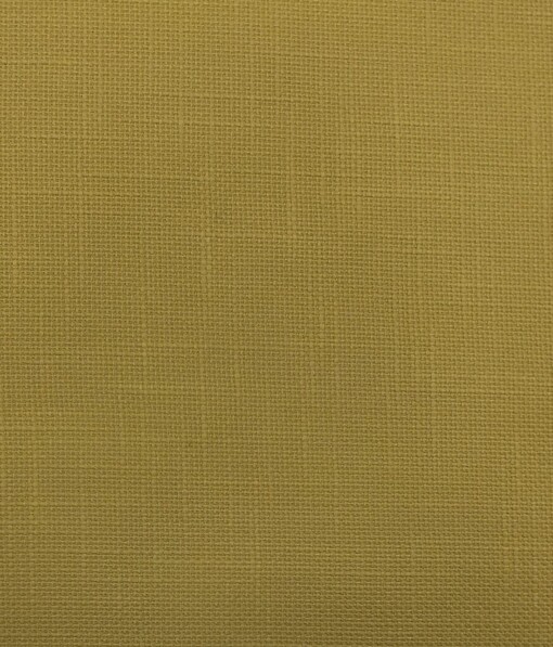 True Value Jet Medallion Yellow 100% Cotton Jute Weave Trouser Fabric (Unstitched - 1.30 Mtr)