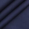 True Value Jet Royal Blue 100% Cotton Jute Weave Trouser Fabric (Unstitched - 1.30 Mtr)