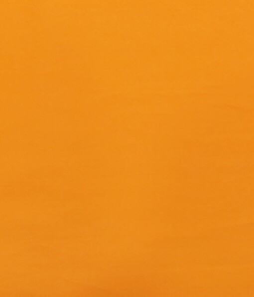 Nemesis Men's Bright Orange 100% Egyptian Giza Cotton Satin Weave Shirt Fabric (1.60 M)