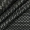 Don & Julio (D&J) Black & Grey Dobby Structured Terry Rayon Three Piece Suit Fabric (Unstitched - 3.75 Mtr)