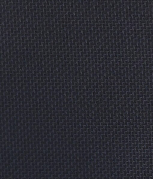Mark & Peanni Dark Royal Blue Structured Weave Terry Rayon Premium Three Piece Suit Fabric (Unstitched - 3.75 Mtr)