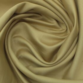 Solino Beige 50% Cotton 50% Linen Self Trouser Fabric (Unstitched - 1.30 Mtr)