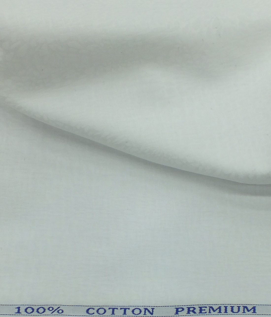 BVM White 100% Premium Cotton Floral Jacquard Structure Shirt Fabric (1 ...