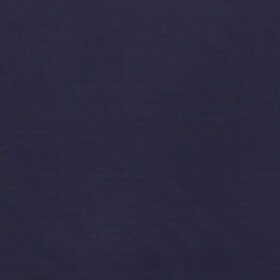 J.Hampstead by Siyaram's Dark Royal Blue Self Design Poly Viscose Trouser or 3 Piece Suit Fabric (Unstitched - 1.25 Mtr)