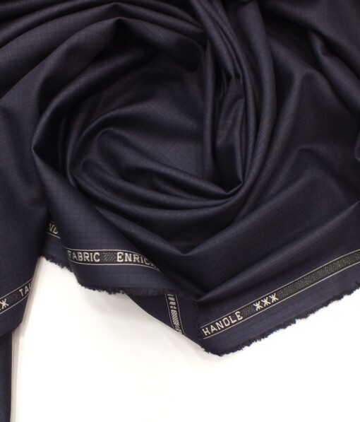 Raymond Dark Purple Self Design Poly Viscose Trouser or 3 Piece Suit Fabric (Unstitched - 1.25 Mtr)