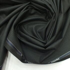 Raymond Dark Grey Self Design Poly Viscose Trouser or 3 Piece Suit Fabric (Unstitched - 1.25 Mtr)