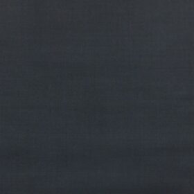 Raymond Dark Navy Blue Solid Poly Viscose Trouser or 3 Piece Suit Fabric (Unstitched - 1.25 Mtr)