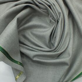 Raymond Light Silver Grey Self Design Poly Viscose Trouser or 3 Piece Suit Fabric (Unstitched - 1.25 Mtr)