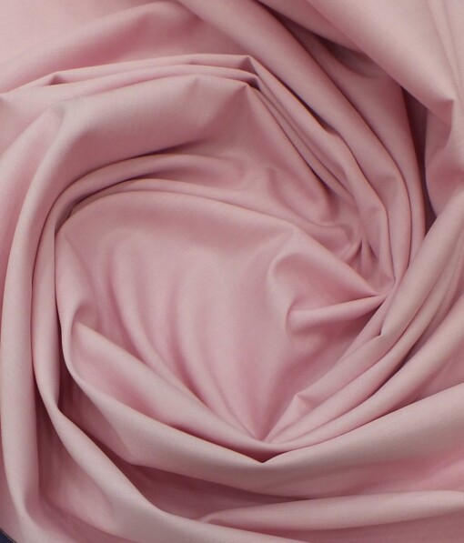 Solino Flamingo Pink 100% Premium Cotton Fil-a-Fil Shirt Fabric (1.60 M)
