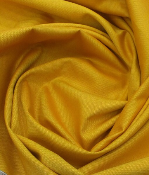Solino Merigold Bright Orange 100% Giza Cotton Oxford Shirt Fabric (1.60 M)
