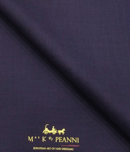 Mark & Peanni Lavender Purple Solid Terry Rayon Unstitched Fabric (1.25 Mtr) For Trouser