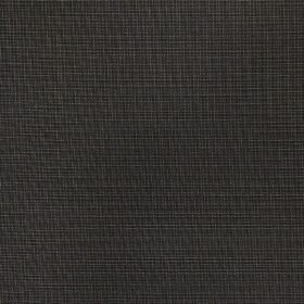 Raymond Dark Brown Self Design Poly Viscose Unstitched Fabric (1.25 Mtr) For Trouser