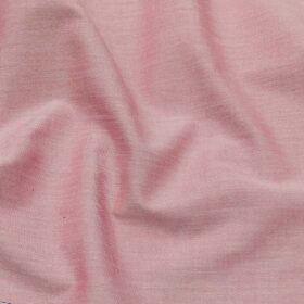 Raymond Blush Red 100% Premium Cotton Pin Point Oxford Solid Shirt Fabric (1.60 M)