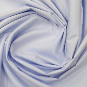 Raymond Light Sky Blue 100% Cotton Fil-a-Fil Solid Shirt Fabric (1.60 M)