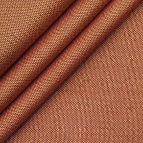 Raymond Ginger Orange 100% Premium Cotton Structured Shirt Fabric (1.60 M)