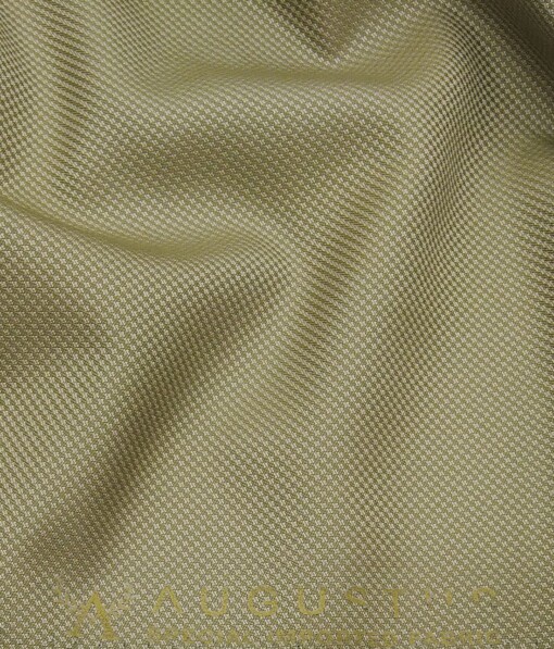 Augustus Oyster Beige Royal Oxford Unstitched Terry Rayon Suiting Fabric