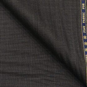 Raymond Medium Brown 17% Merino Wool Self Design Unstitched Suiting Fabric