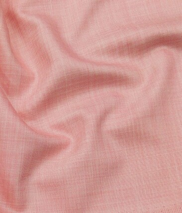 Sage & Simon Light Peach Solids Unstitched Terry Rayon Suiting Fabric