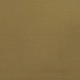 Grado by Grasim Khakhi Polyester Viscose Structured Unstitched Suiting Fabric