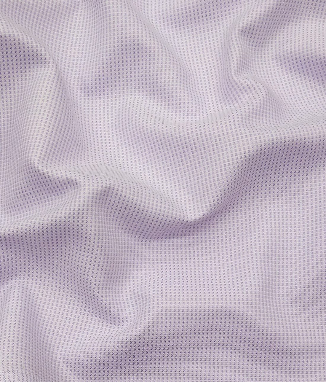 Exquisite Light Purple Poly Cotton Structured Shirt Fabric (2.40 M)