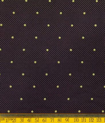 Combo of Raymond Beige Self Checks Trouser Fabric With Exquisite Dark Purple 100% Cotton Printed Shirt Fabric (Unstitched)