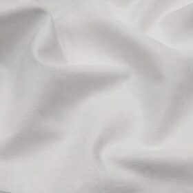 Raymond White 100% Egyptian Giza Cotton Self Floral Jacquard Shirting Fabric