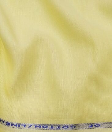 Arvind Men's 50% Cotton 50% Linen Self Design Shirting Fabric - Image 2
