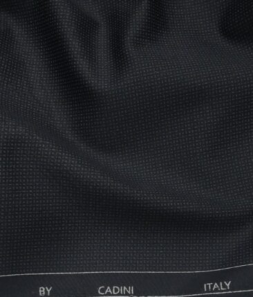 Cadini Italy by Siyaram's Men's 100% Cotton Unstitched Chino's Printed Trouser Fabric - Image 5