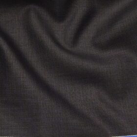 Raymond Dark Wine Polyester Viscose Self Checks Shiny Unstitched Suiting Fabric - 3.75 Meter