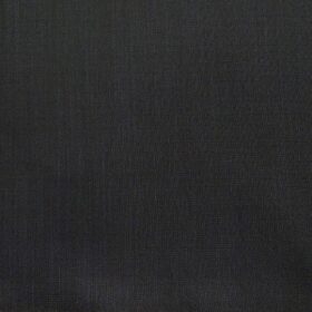 Raymond Dark Blue Polyester Viscose Self Design Shiny Unstitched Suiting Fabric - 3.75 Meter