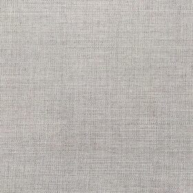 Raymond Light Grey Polyester Viscose Self Checks Unstitched Suiting Fabric - 3.75 Meter