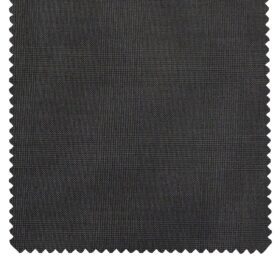 Raymond Dark Shadow Grey Polyester Viscose Self Checks Unstitched Suiting Fabric - 3.75 Meter