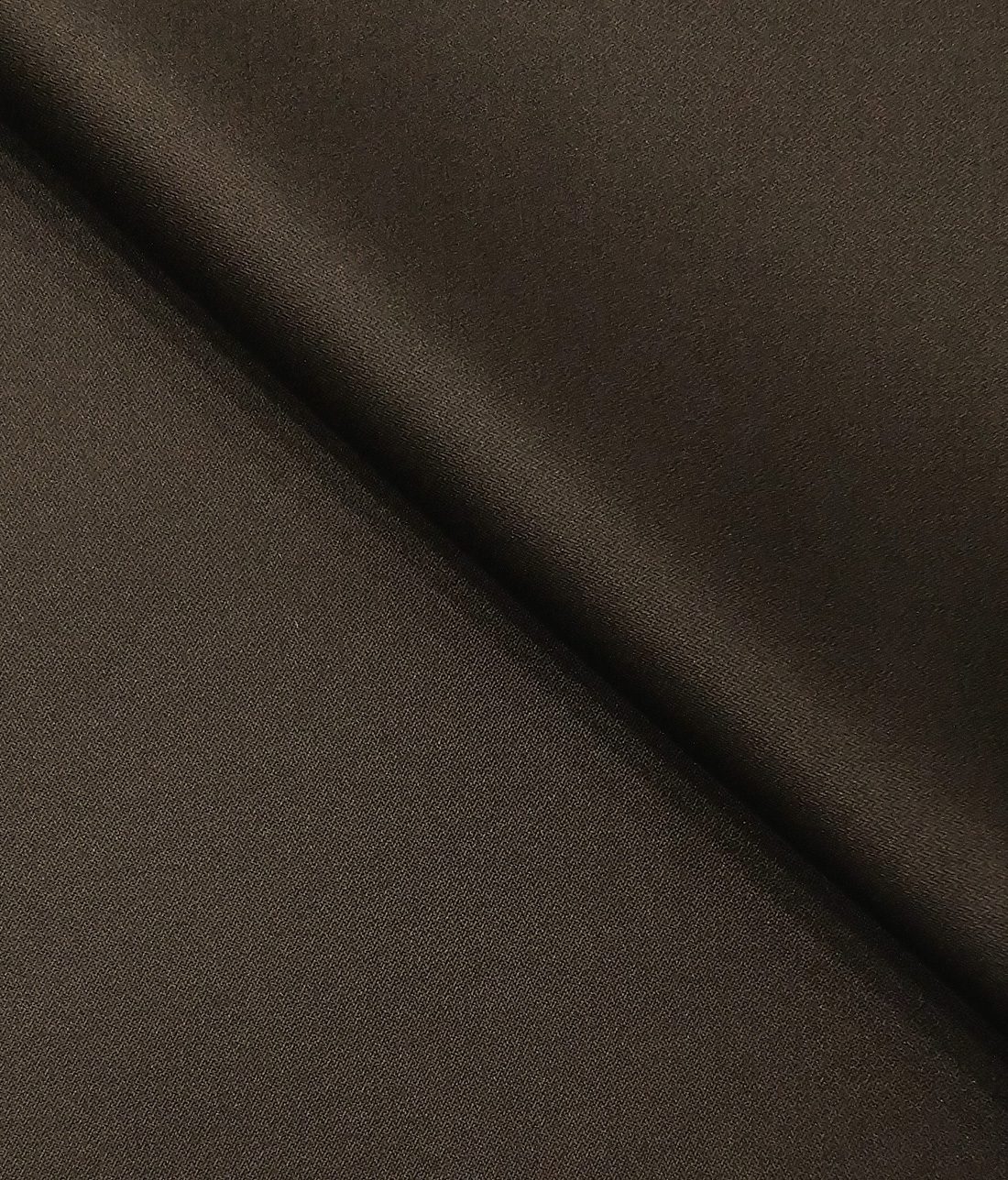 Don & Julio Men's Carob Brown Terry Rayon Shiny Structured Unstitched Suiting Fabric - 3.75 Meter