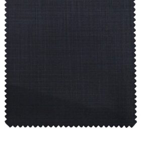 Don & Julio Men's Dark Blue Terry Rayon Self Design Unstitched Suiting Fabric - 3.75 Meter