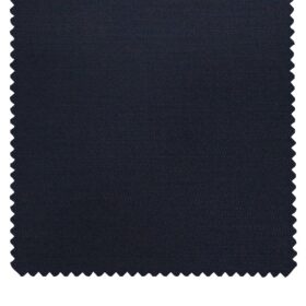 Don & Julio Men's Dark Royal Blue Terry Rayon Solid Satin Weave Unstitched Suiting Fabric - 3.75 Meter