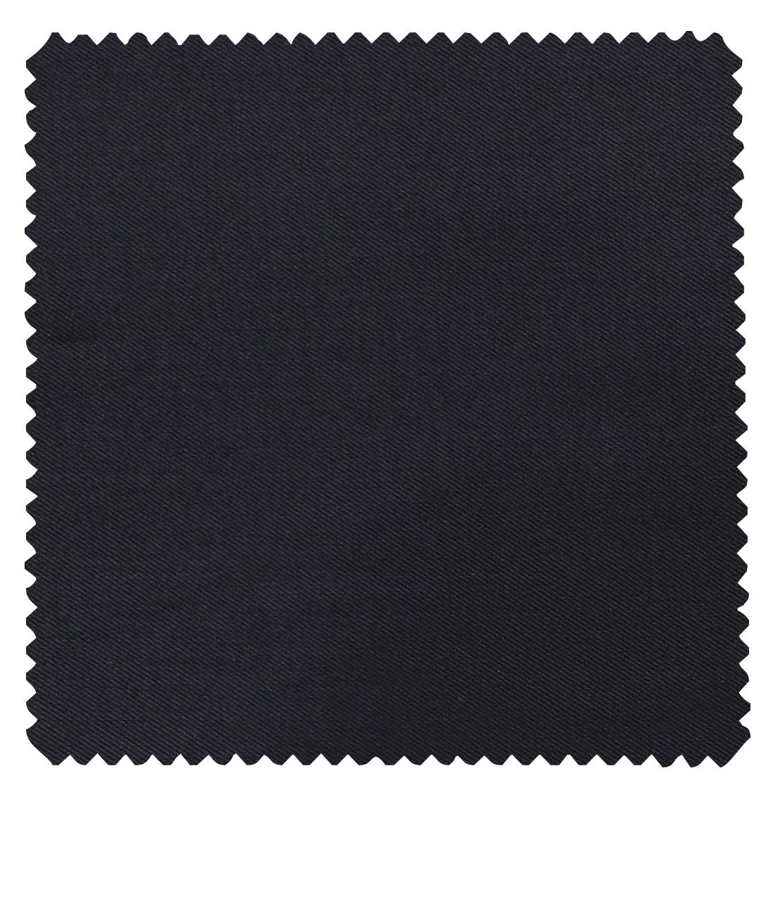 J.Hampstead Italy Men's by Siyaram's Dark Navy Blue Terry Rayon Solid Unstitched Suiting Fabric - 3.75 Meter