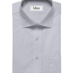 Burgoyne Men's 50% Cotton 50% Linen Solids Shirting Fabric (Light Sky Blue)